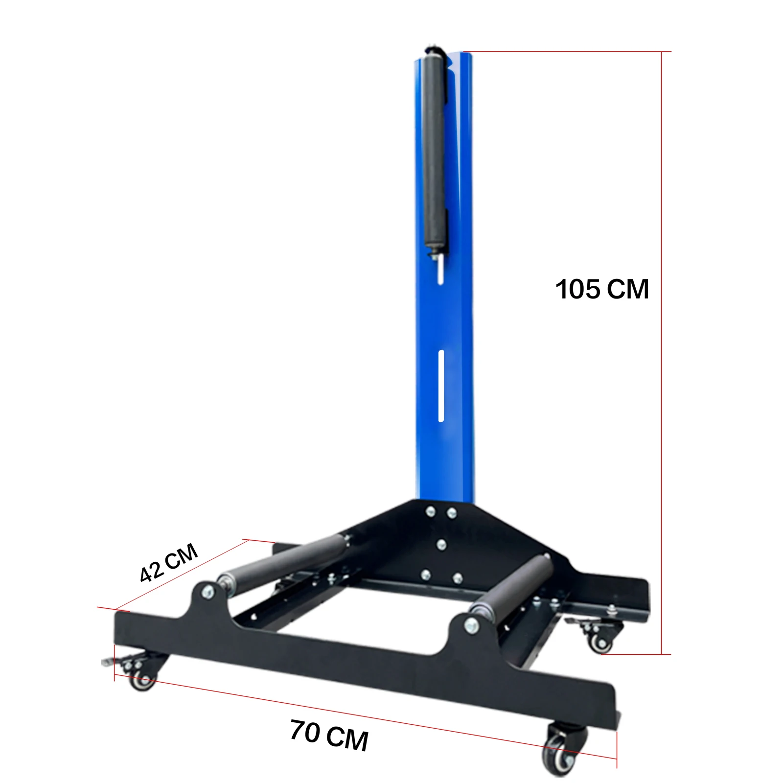 Car Detailing Rolling Wheel Stand 360° Tire Detailing Tool Wheel Rim Cleaner Stand