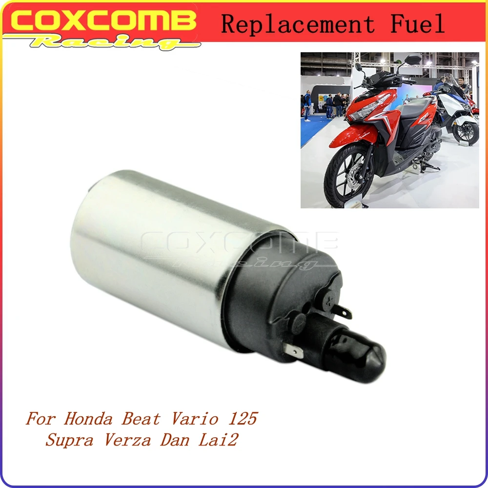 Motorcycle Intake EFI Fuel Pump Metal Replacement Electric Oil Pump Accessories For Honda Beat Vario 125 Supra Verza Dan Lai2