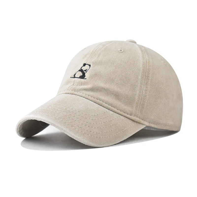 Niedliche Panda-Baseballkappe, Unisex, bestickt, Papa-Mütze für Damen und Herren, verstellbarer Sonnenhut aus Baumwolle für Sommer, Outdoor, modisch, neu