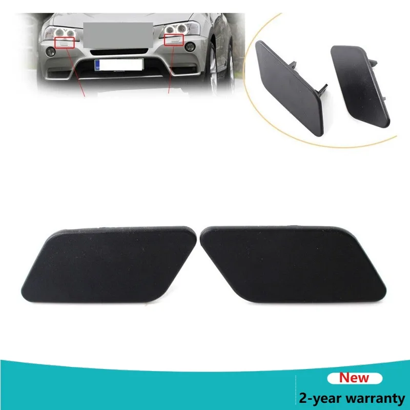 For BMW F25 X3 2009 2010 2011 2012 2013 2014 51117212953 51117212954 Front Bumper Headlight Washer Spray Nozzle Jet Cover Cap