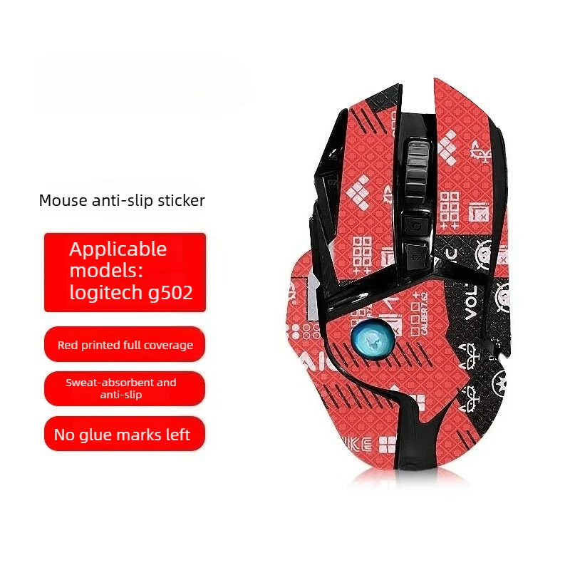Anti-Slip Comfort Grip Tape For Logitech G502 Hero – Sweatproof Mouse Sticker, Improve Aim Precision