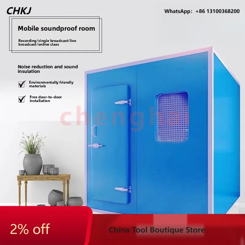 Soundproof Sleeping Compartment Home Sleeping Recording Studio Mobile Phone Booth Silent Cabin Drum Set Piano Ktv Singing Room