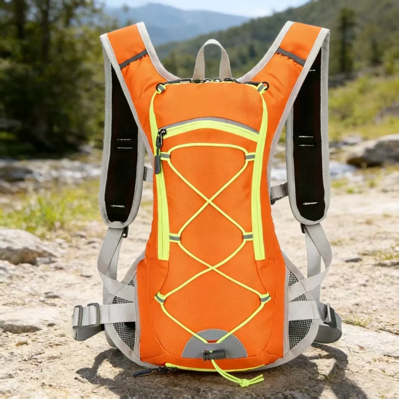 Chaleco de Trail Running con Mochila de Hidratación, Gran Capacidad, para Mujer, Mochila Impermeable Ligera para Hombre, Chalecos de Camping 2026