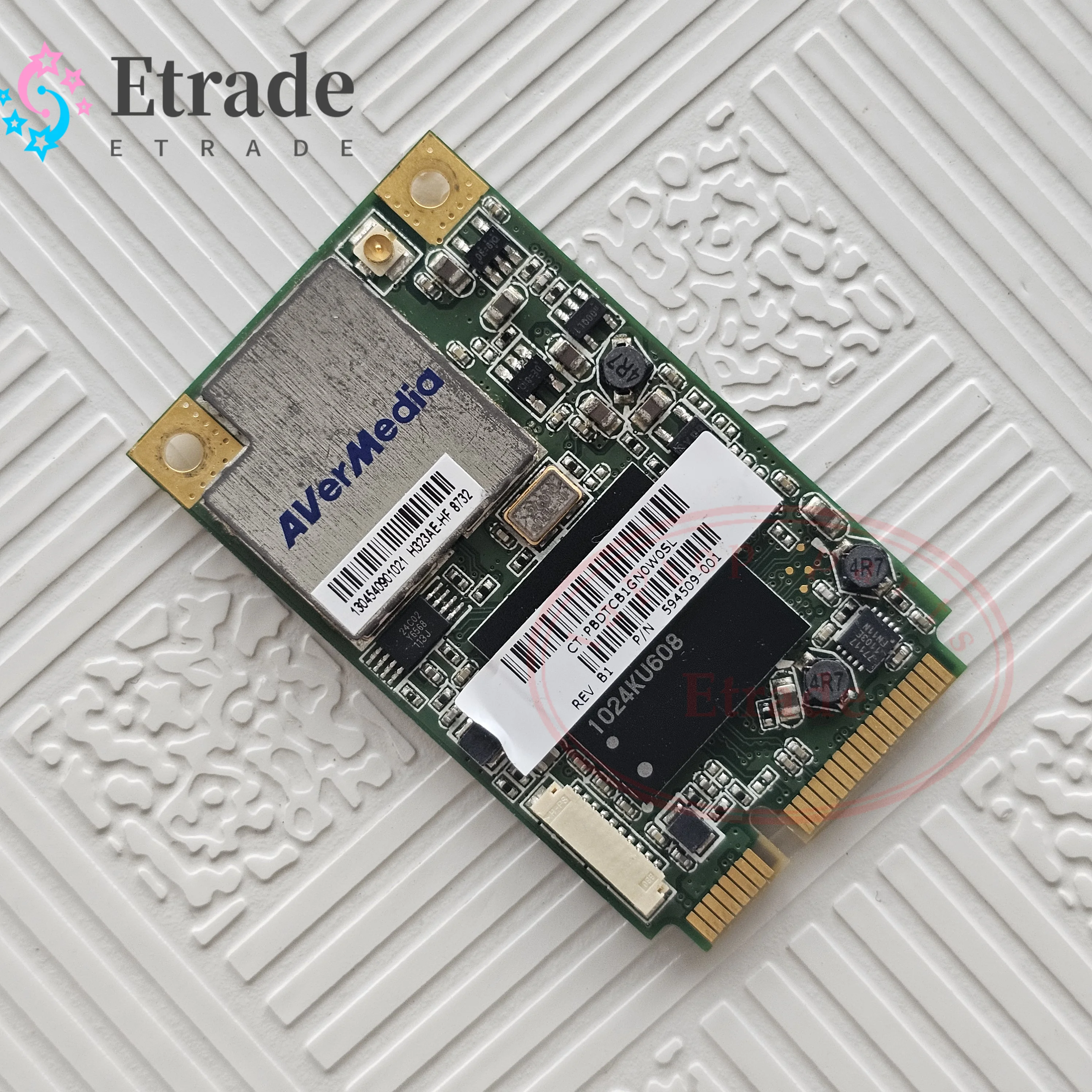 Original For HP Kingbird2 F2 NTSC/ATSC TV Tuner  F2 PVC/ BFR Hybrid Ntsc/ Atsc 594509-001