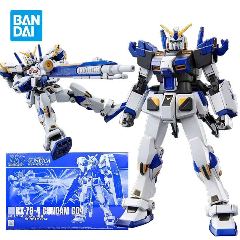 

Bandai HGUC PB 1/144 RX-78-4 Gundam G04 Фигурки Мобильный костюм Gundam Аниме Модельный комплект Коллекция игрушек для мальчиков Подарки для мальчиков