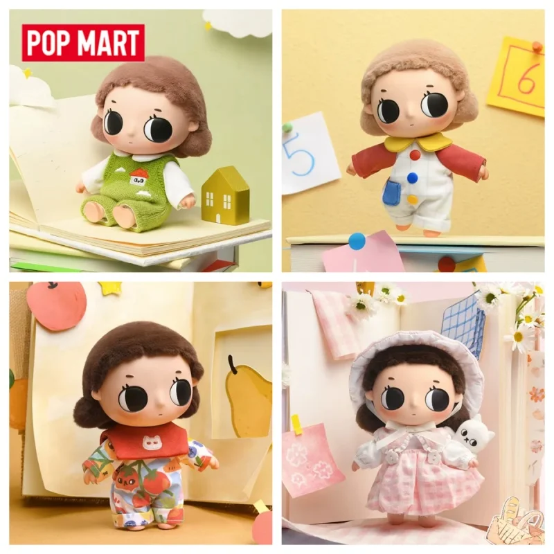 

POP MART Nyota Where Moments Meet Series: Плюшевая кукла-подвеска, Слепая коробка-сюрприз, Загадочная коробка-сюрприз, Фигурка для дома и рабочего стола
