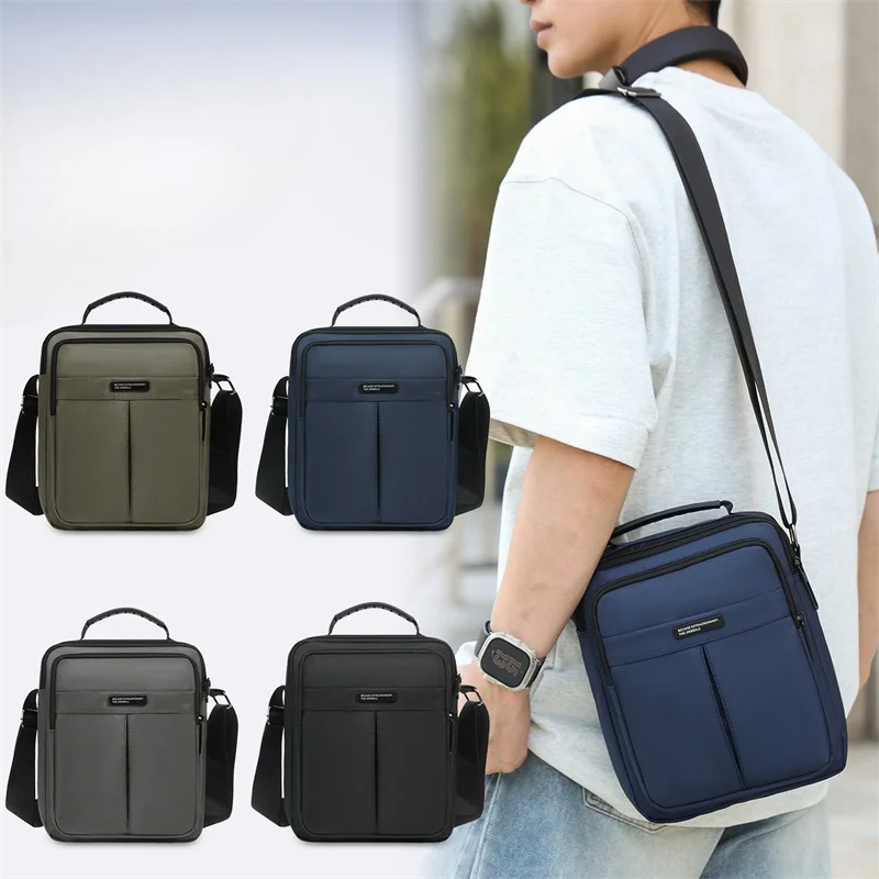 

High Quality Men Messenger Bag Business Casual Men Shoulder Bag Fashion Handbag Men Bag Waterproof Bolso Hombre