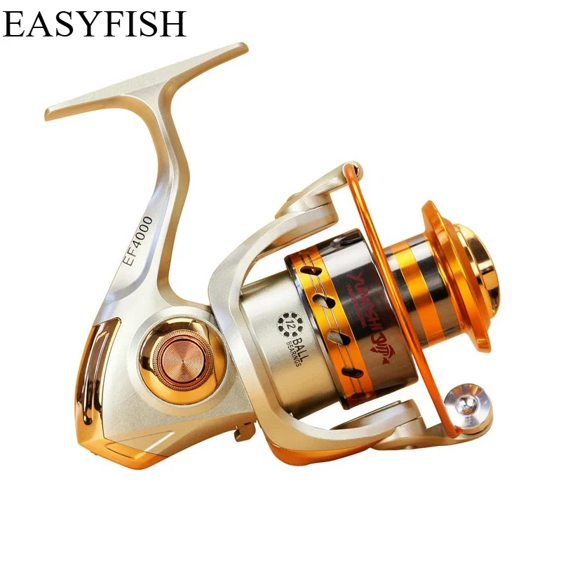 

EASYFISH 12BB Multifunctional Spinning Reel for Freshwater & Saltwater Fishing Spinning Spinning Reel Casting Reel Fishing Tools