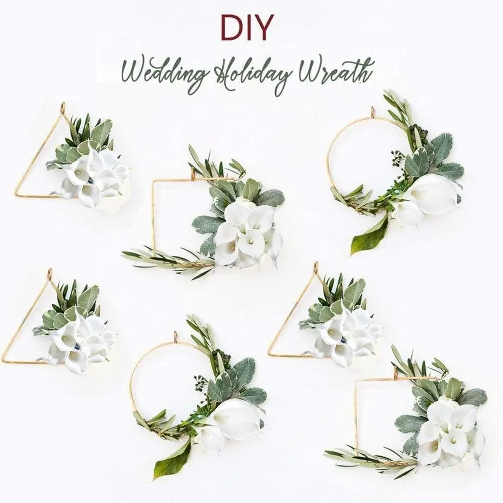 20 Stück künstliche Calla-Lilien-Blume, fühlen sich echt an, Latex-Blumen für DIY, Hochzeitsstrauß, Party, Heimdekoration (reinweiß) – Detail 5
