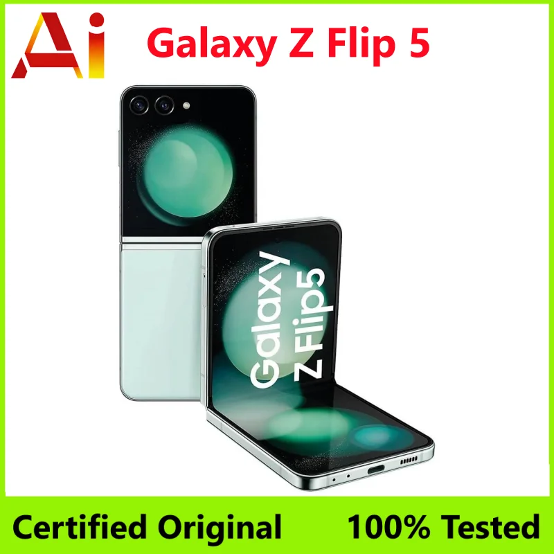 Смартфон Samsung Galaxy Z Flip 5 (Flip5) 5G F731B F731N F731U1, 6.7 дюйма, NFC, Snapdragon, складной, оригинальный, 99% новый, Android