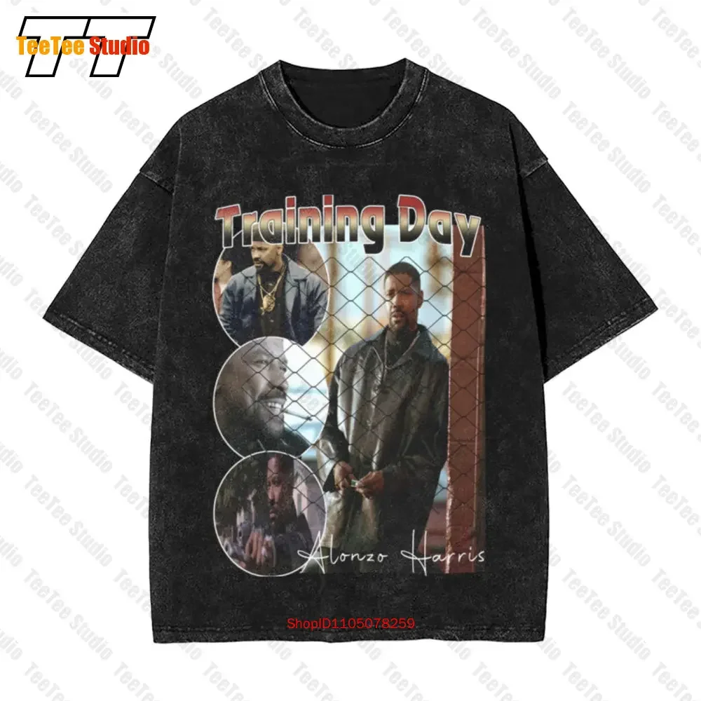 Training Day Denzel Washington Vintage Oversized T-Shirt W8KY