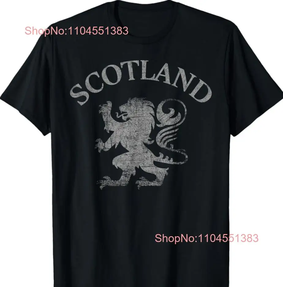 

Флаг Шотландии винтажная футболка с изображением шотландской гордости и опадочного льва