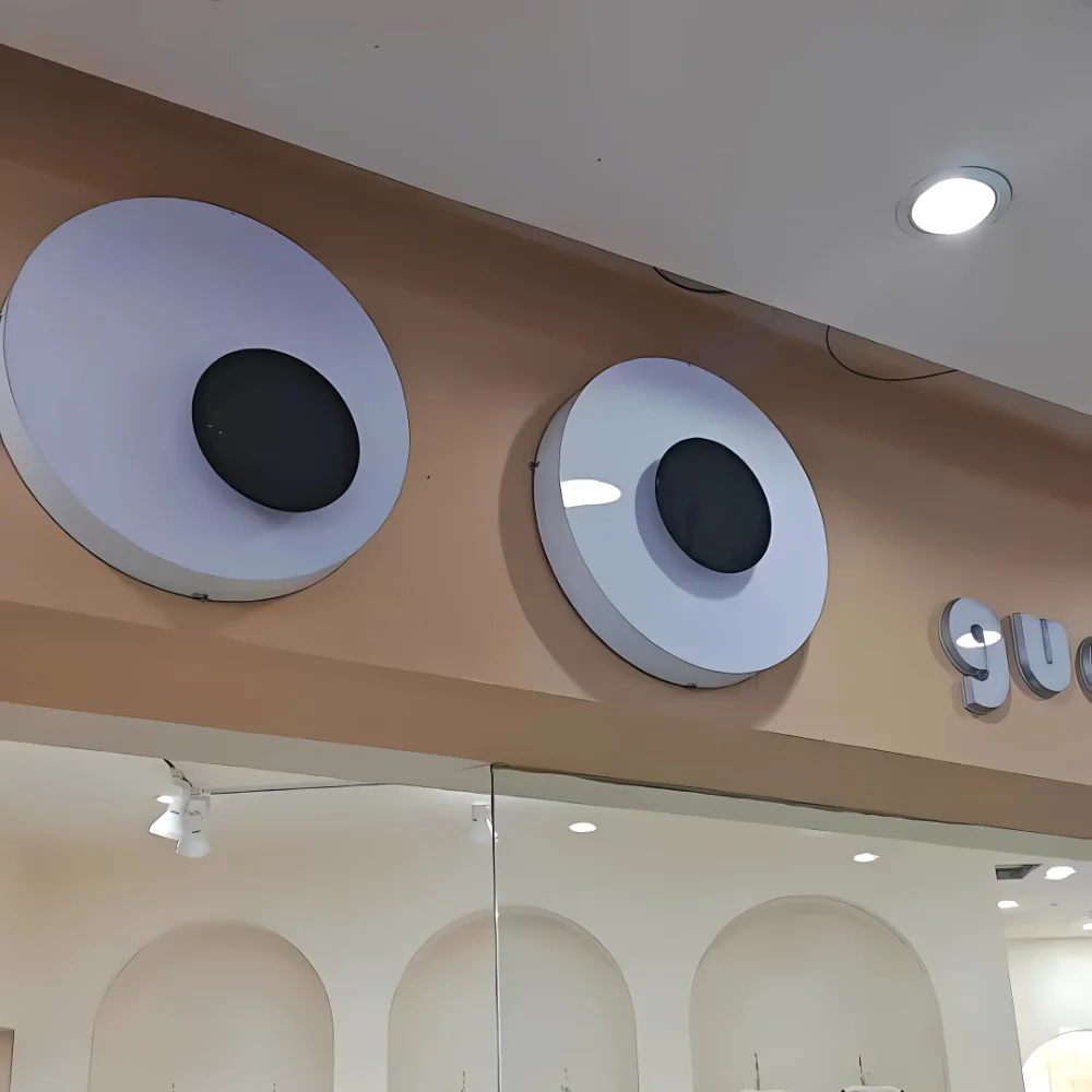 Moving Eyes Light Is Cute  Eyeballs with Lifelike Blinking Tracking Motion -perfect for Halloween Props Animatronic Projects