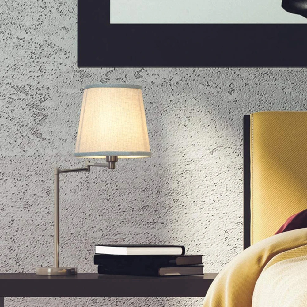 

E14 Cloth Lampshade Durable Cover Grace White Pendant Lights Home Hotel Decoration Simple Style Premium Material Protect