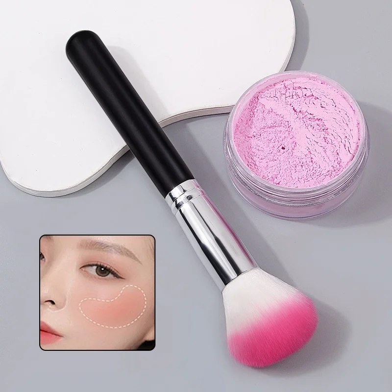 Single-pack Soft Blush Brush Loose Brush Contouring Brush Face Multi-functional Beginner Portable Makeup Brush Beauty tool