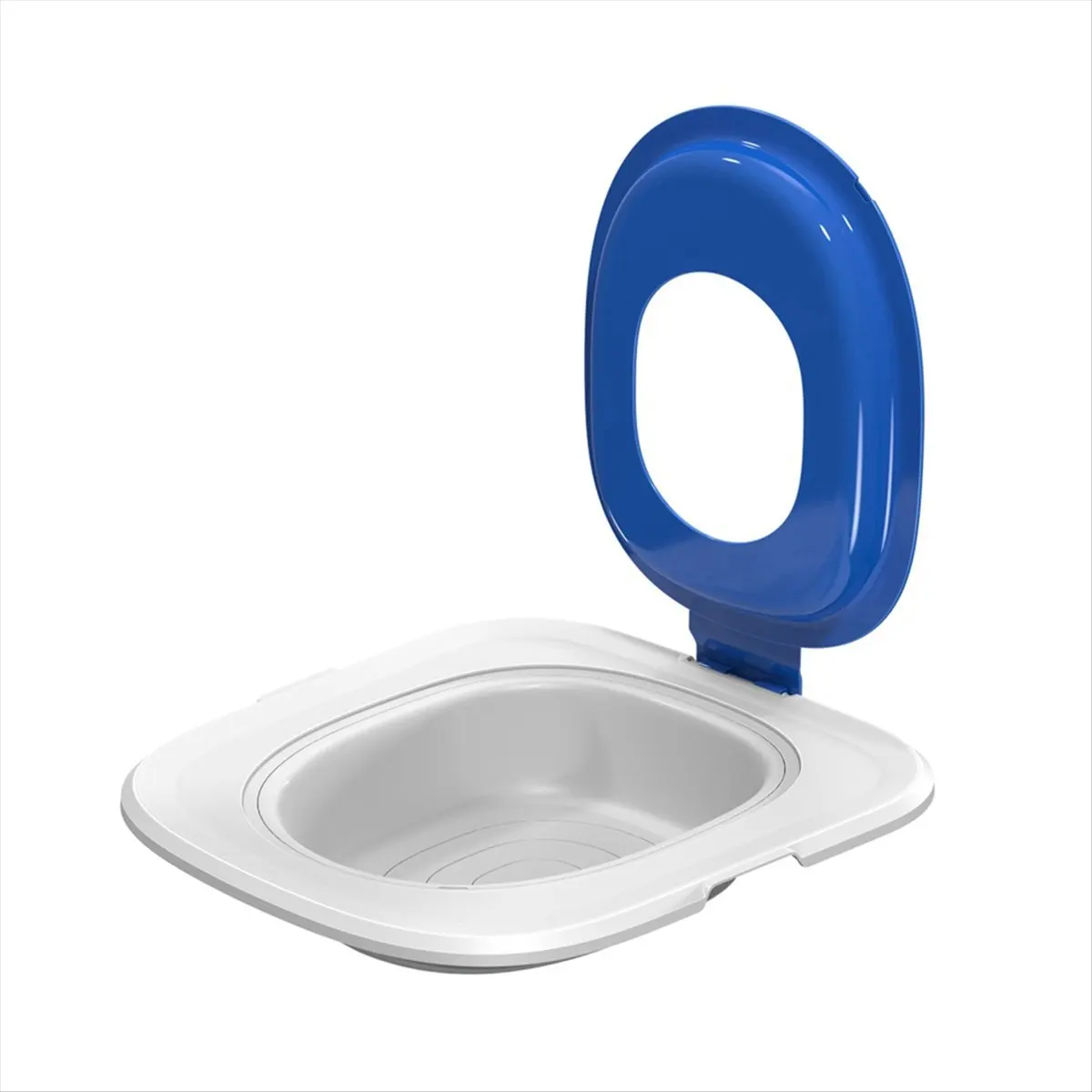 A20I Cat Toilet Training Kit, Universal Reusable Cat Toilet Trainer, Cat Toilet Training Seat Tool for Pet Cleaning Blue