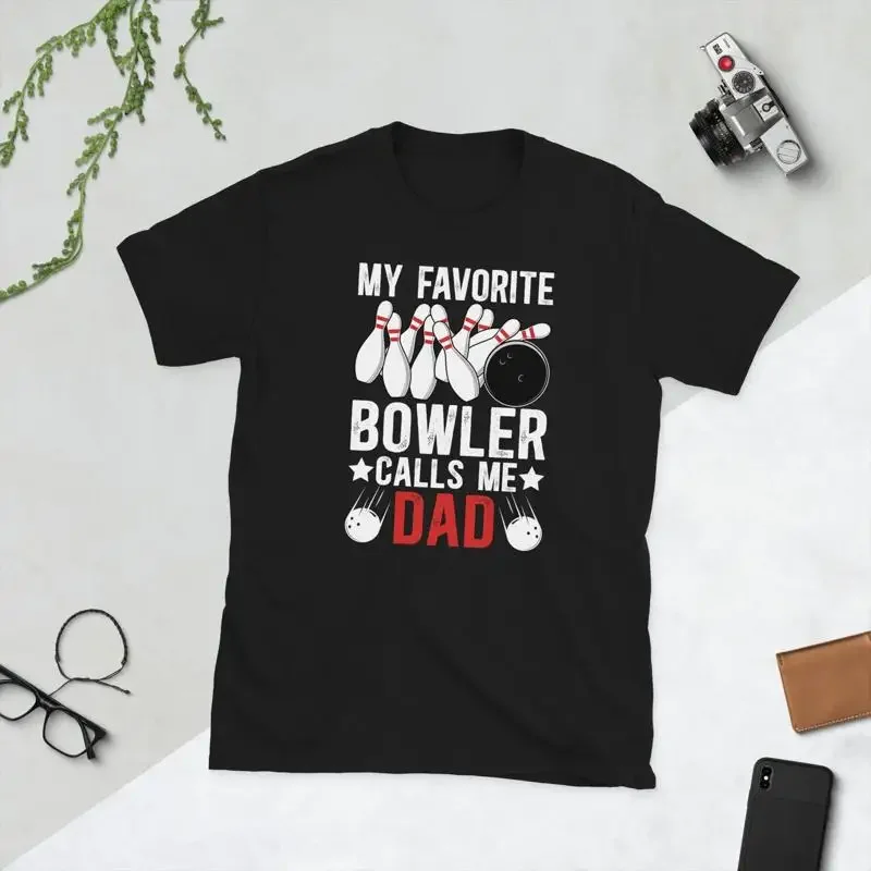 Proud Bowling Dad Of A Bowler Father T Shirt