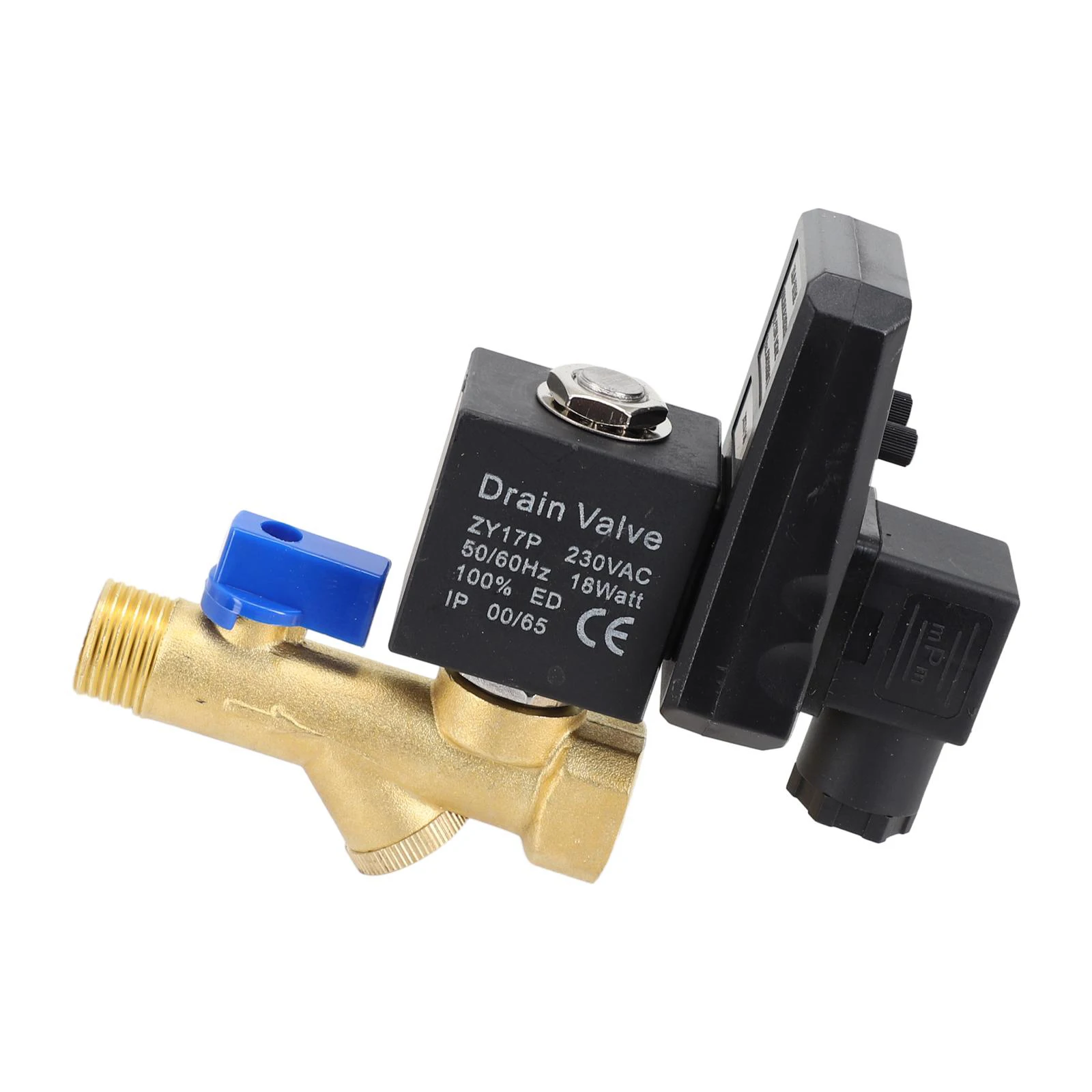 Reliable and Efficient Water Drainage AC220V Electronic Timed 2 way Air Compressor Gas Tank Automatic Drain Valve