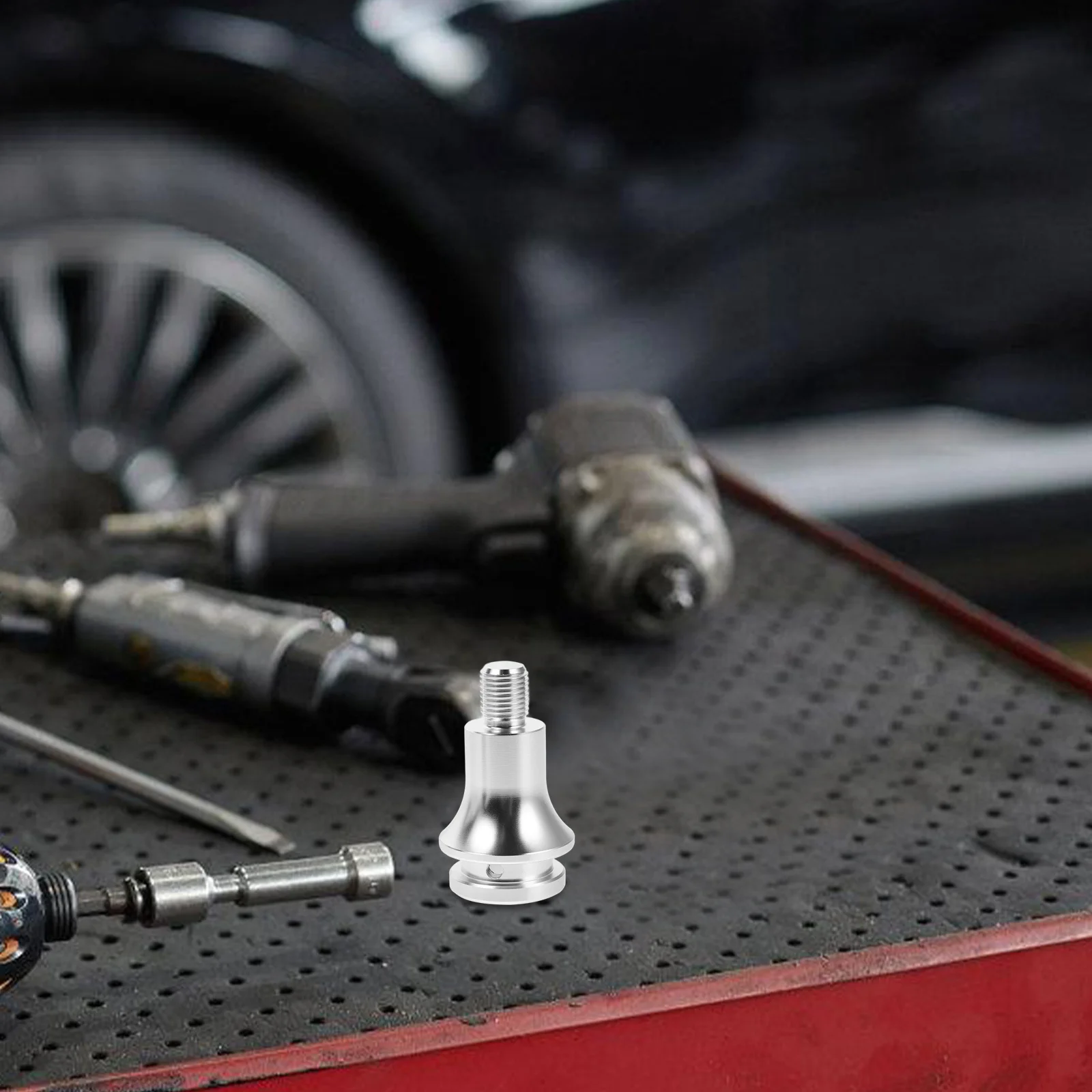 

1Set Universal Gear Shift Knob Adapter Aluminum M12x1.25 Precise Stable Thread Converter Cover Protection for Manual Automatic