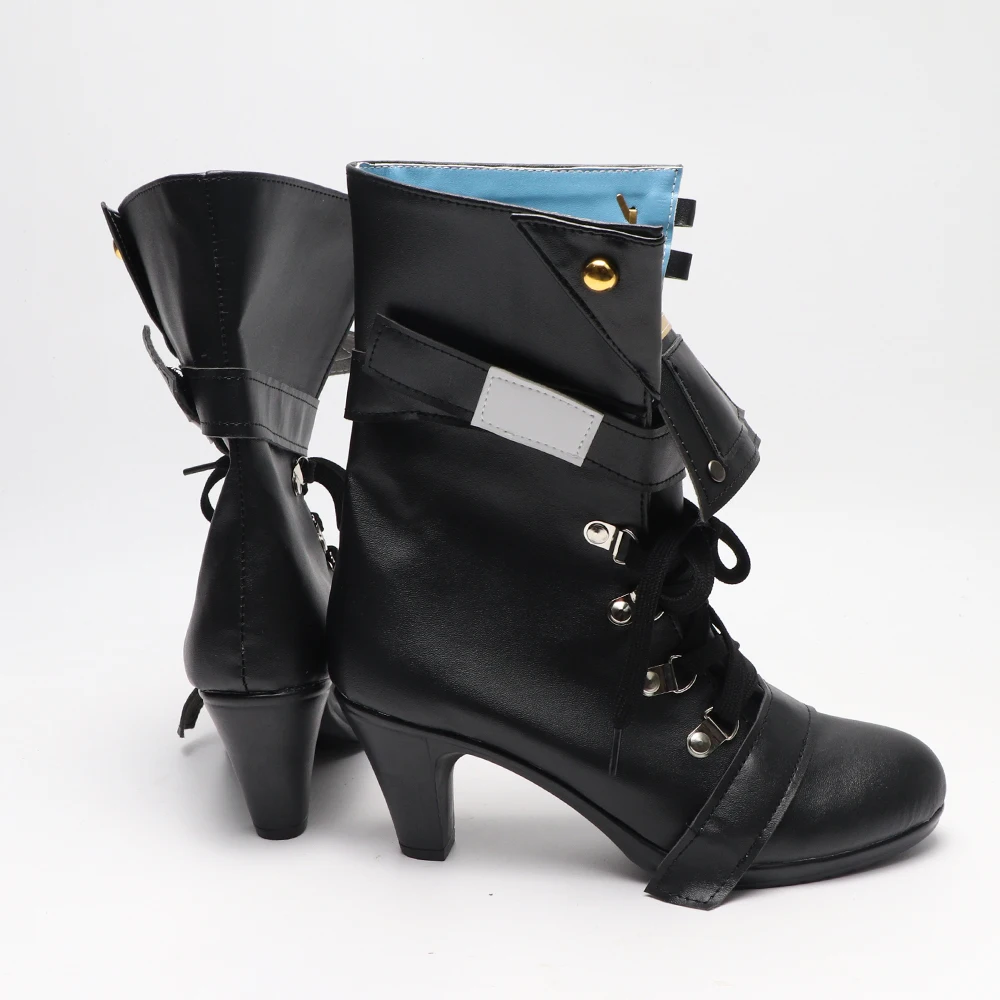 Nikke The Goddess of Victory Cosplay Shoes Boots Halloween Aksesori Dibuat Sesuai Pesanan