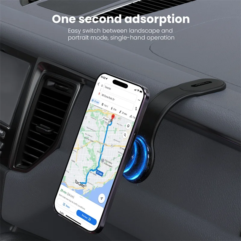 

VYVYLABS Magnetic Phone Holder Car Cellphone Holder Suction Phone Holders Universal 360°Adjustable Mount for All Car Models