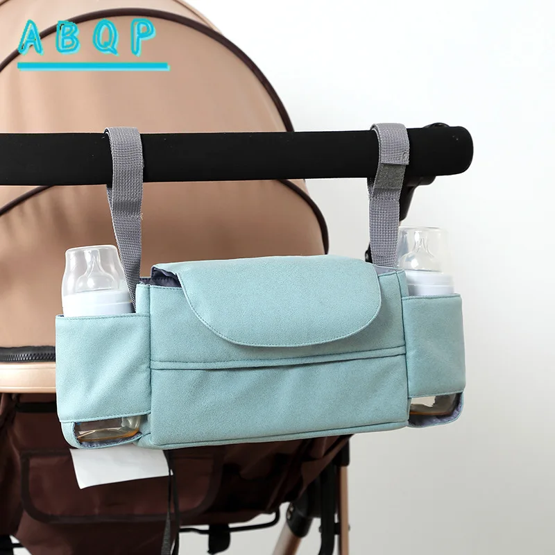 Picture 4: New Stroller Hanging Bag Large Capacity Stroller Storage Bag Lightweight Stroller Storage Diaper Bag Multifunctional