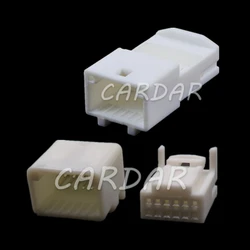 1 Set 12 Pin 1318774-1 1318772-1 1473407-1 Auto Rear View Mirror Plug AC Assembly PCB Socket For Toyota Nissan