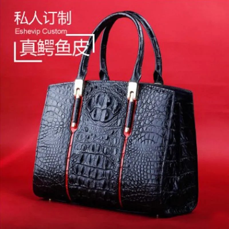 ourui new new crocodile package   crocodile  female  handbag women bag