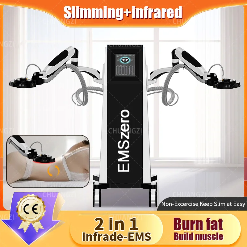 

New Slimming+infrared Nova Emszero Loss Weight with 2 Handles Muscle Sculpting Body Slimming Beauty Machine