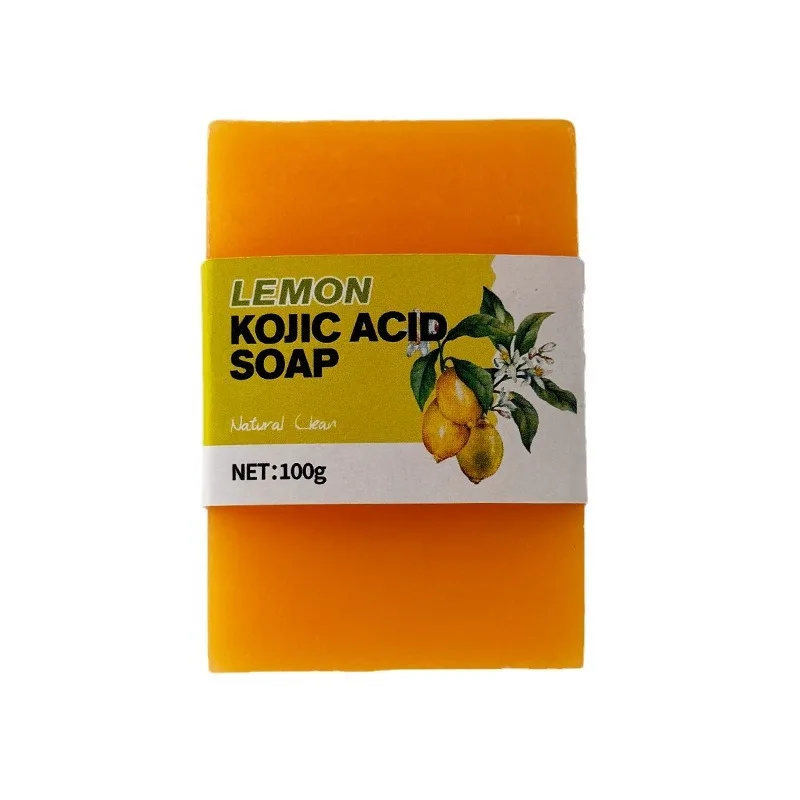 صابون حمض الكوجيك لتفتيح البشرة وتفتيح صابون الزيت العطري المصنوع يدويًا للبقع الداكنة حتى لون البشرة الناعمة الناعمة الناعمة