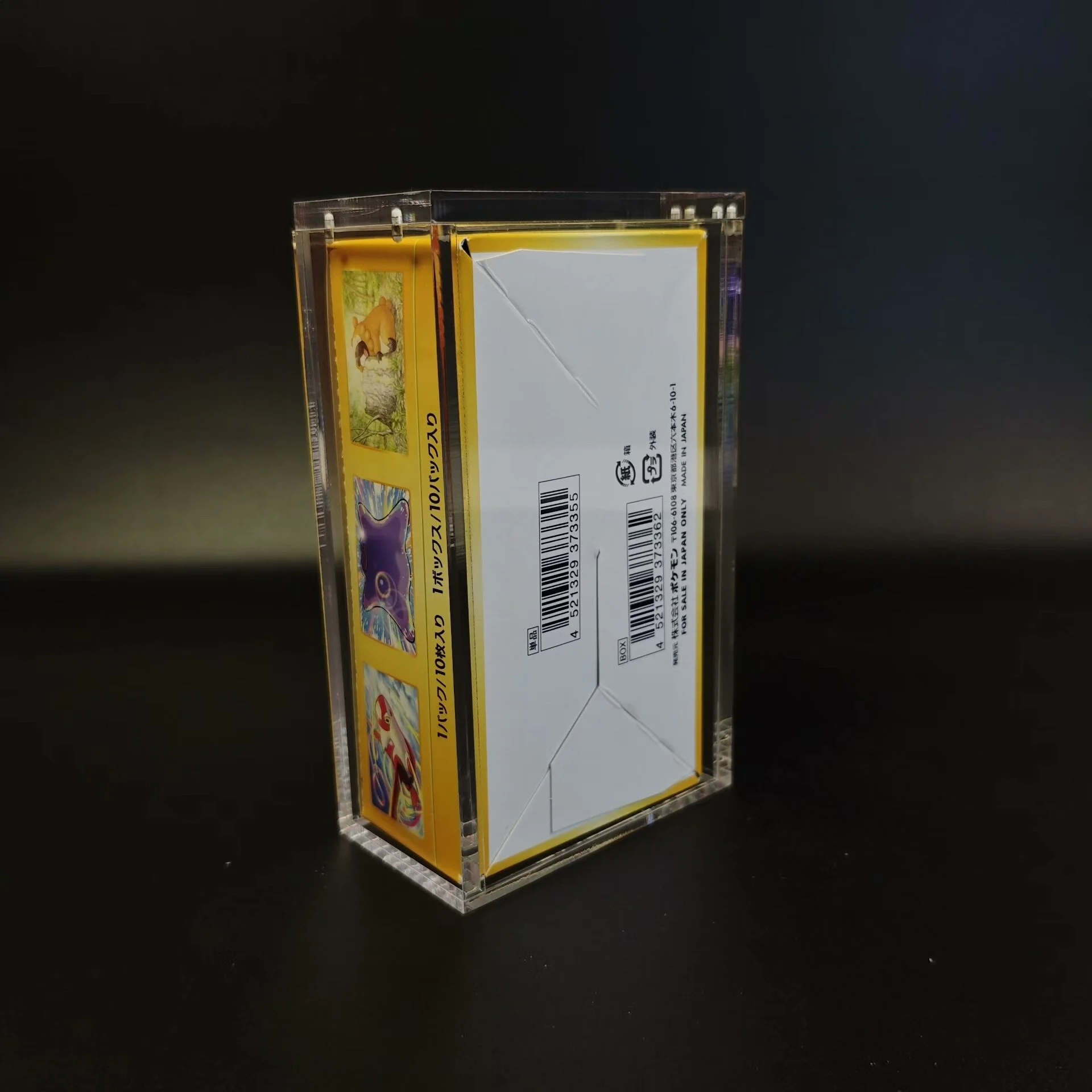 

Для TCG Gold Series акриловая коробка M2A/S12A/SV8A/SM12A держатель карты прочный прозрачный витрина для PTCG