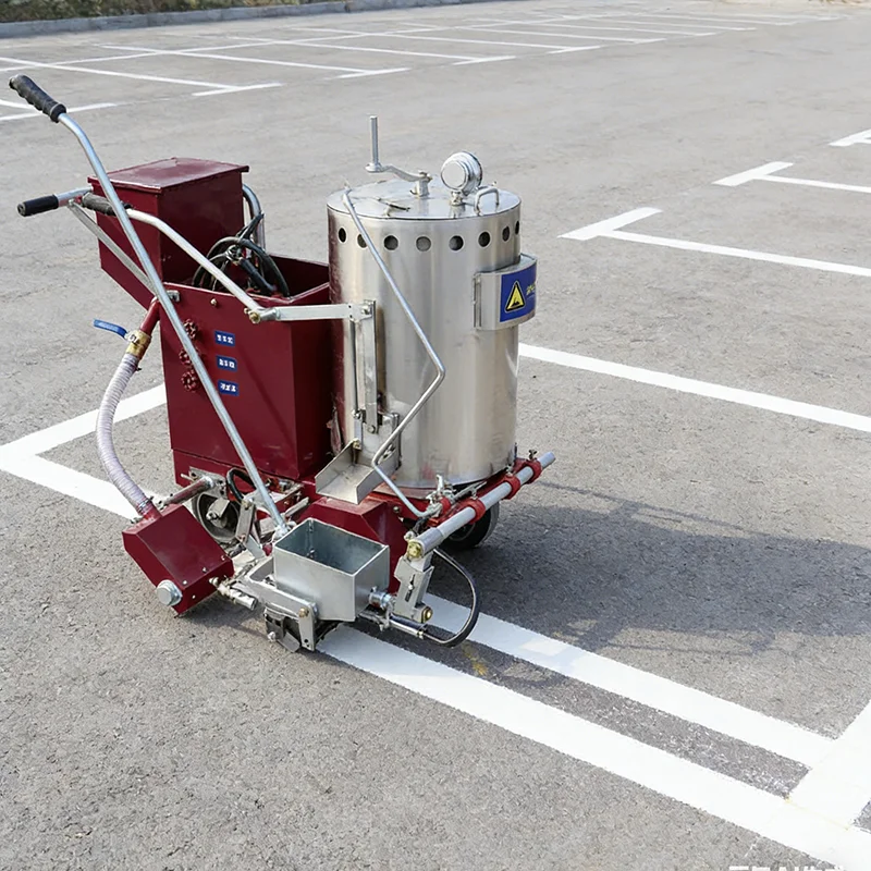 Customized Road Marking Machine Cold Paint Line Striper High Efficiency Pavement Traffic Line Marking Equipment