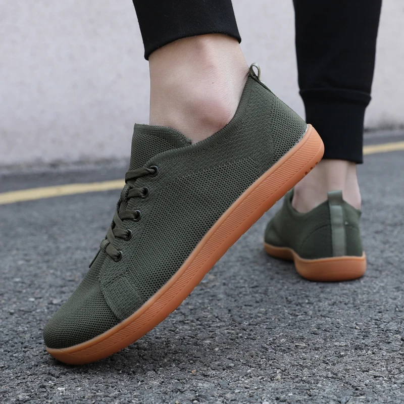 Men Shoes Sneakers Trend Casual Shoes Breathable Leisure Mesh Male Sneakers Non-slip Footwear Men Vulcanized Shoes