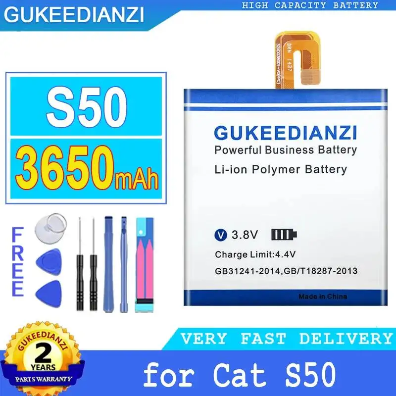 

Mobile Phone Battery 3650mAh For Caterpillar Cat S50 Fast Charging