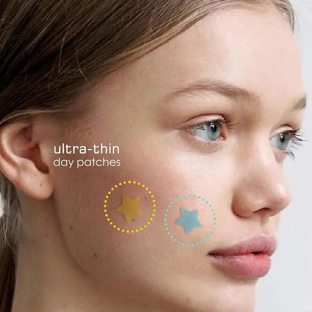 Pimple Patch Colorful Star Acne Colorful Invisible Acne Removal Skin Care Stickers Concealer Face Spot Beauty Makeup Tools