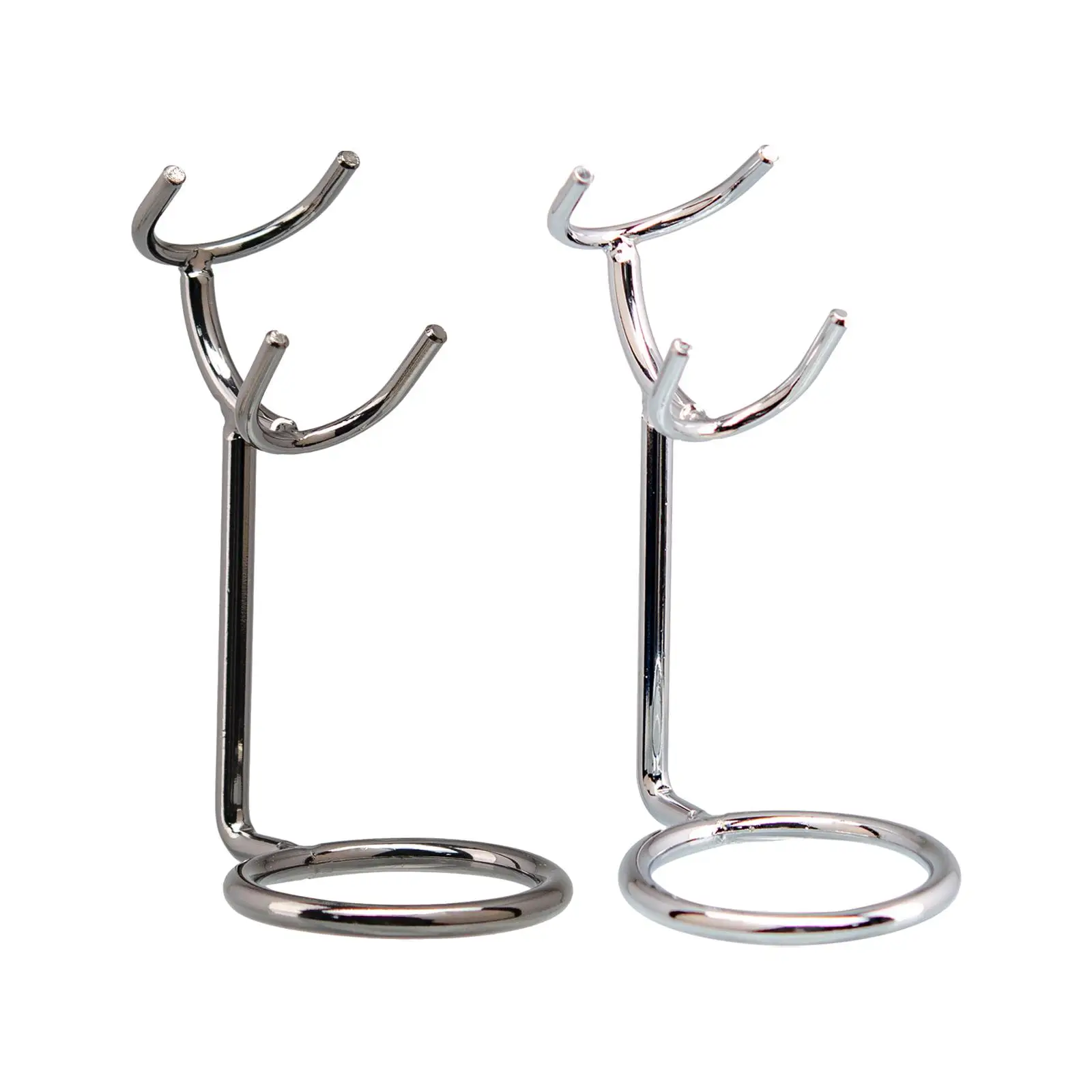 and Brush Stand Hanger Practical Not Rust Stable Shave Accessory Safety Holder for Man Salon Countertop