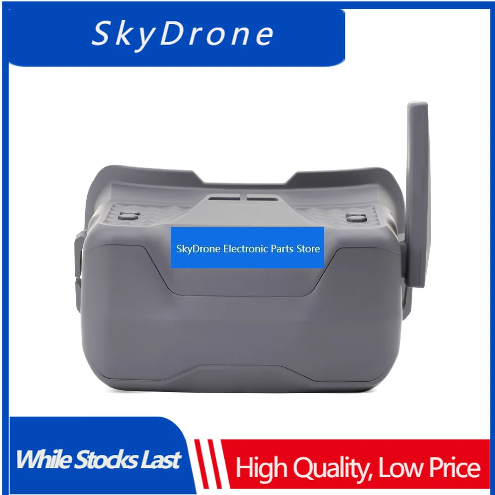 SkyDElHGLRC VR001 5.8G FPV Goggles 4.3inch 800*480 Screen 4.9-6.0GHz Built-in Rechargeable Battery DVR Video Recording For FPV D