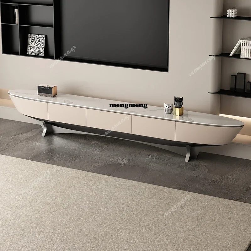 

Z136Style Unique Tv Stands Premium Design Storage Drawers Tv Cabinet Modern Italian Trendy Mueble Tv Salon Living Room Furniture