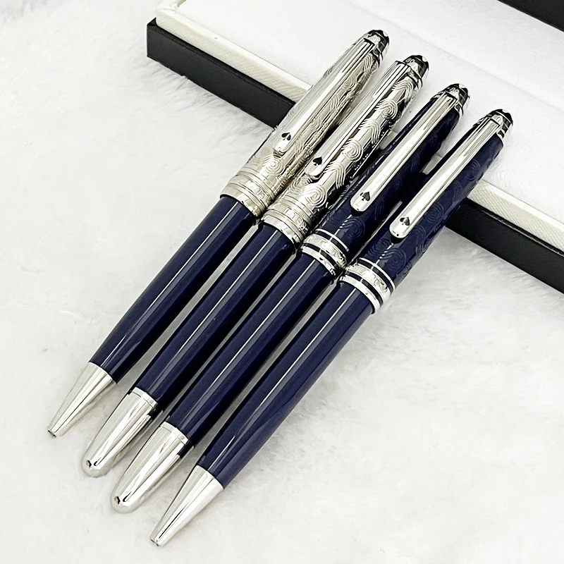 Gift MB 163 Rollerball Pen Luxury Prince 80 Days Ballpoint Pens Stationery Office Supplier Smooth Writing With Serial Number