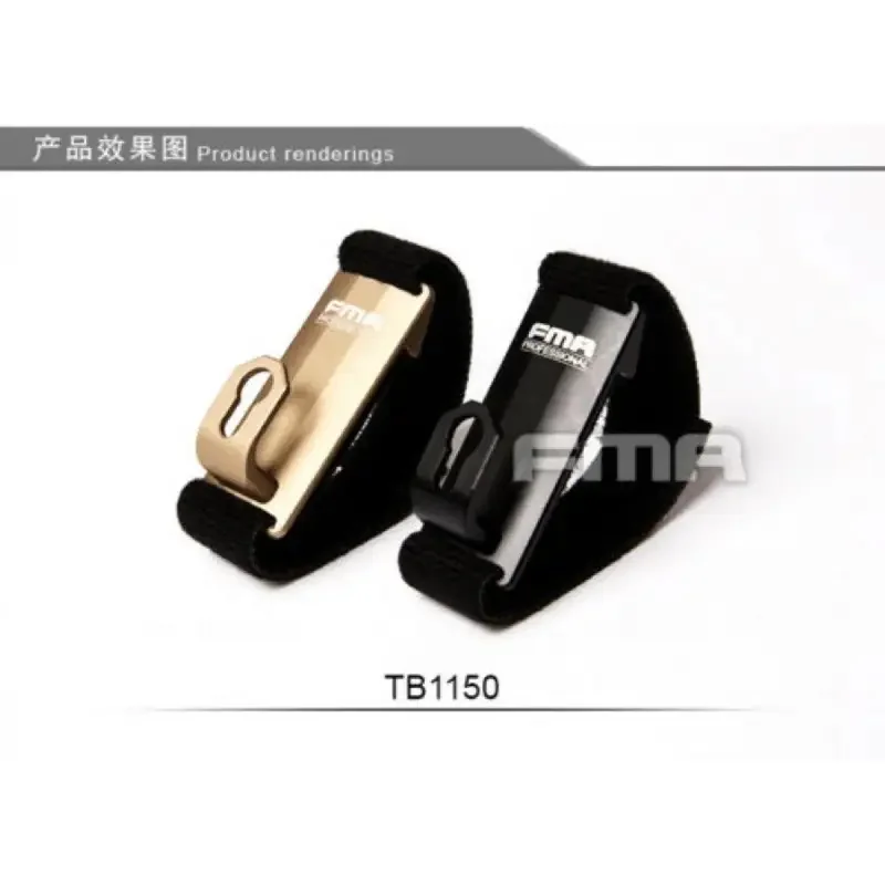 戦術 1PC FMA アルミフックループショルダーマウントスリング固定アンカークリップモールチェストリグアクセサリー