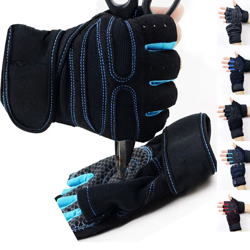 Gym Gloves Fitness Weight Lifting Gloves Body Building Training Sports Exercise Cycling Sport Workout Glove for Men Women