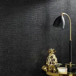 Black Self-Adhesive Wallpaper Wardrobe and Cabinet Home Refurbished Stickers PVC Waterproof Moisture-Proof Stickers