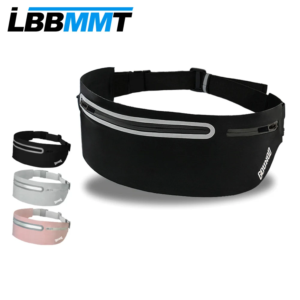 

1PCS UltraSlim Fanny Packs for Women Men Slim Running Belt Waist Pack Runners Bag Waterproof Money Belt