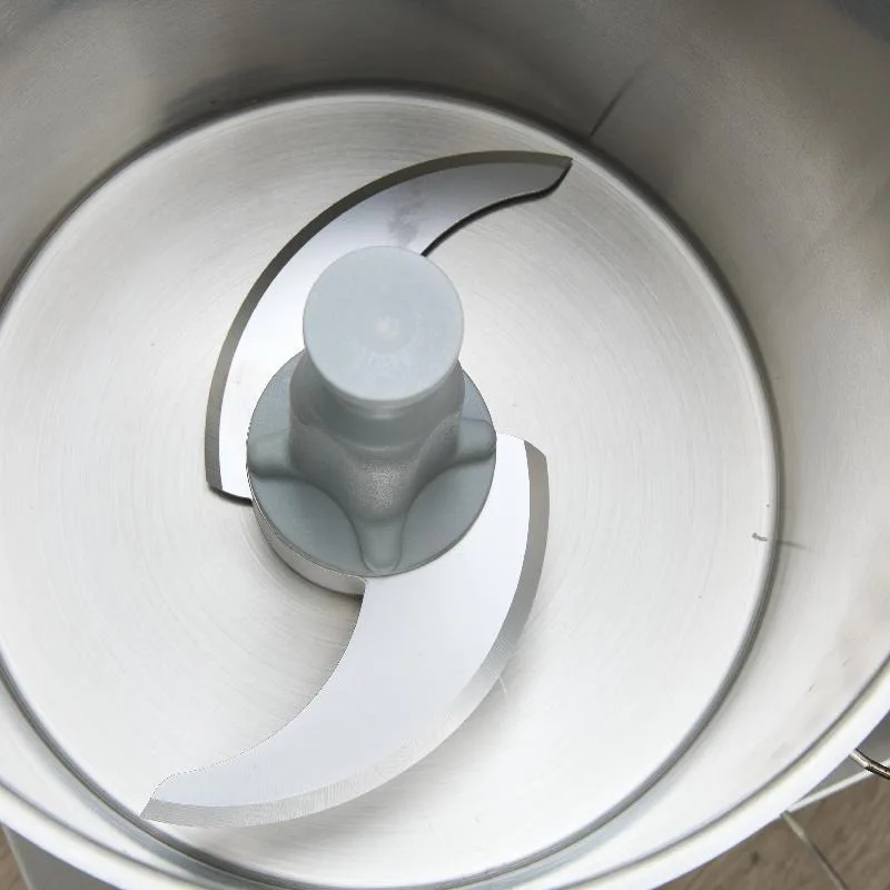 Trituratore alimentare commerciale di grande capacità in acciaio inossidabile da cucina per frutta e verdura, verdure elettriche multifunzionali