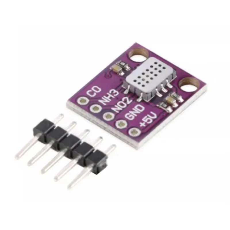 The air quality gas sensor module detects CO VOC NH3 nitrogen oxide compound MICS-6814