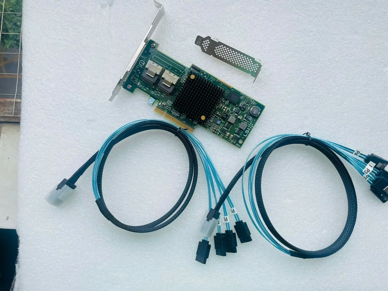 Imagem -03 - Lsi-pci-e 3.0 Modo de ti Hba fw P20 para Zfs Nas Unraid 2x8087 Sata 92088i 92079i