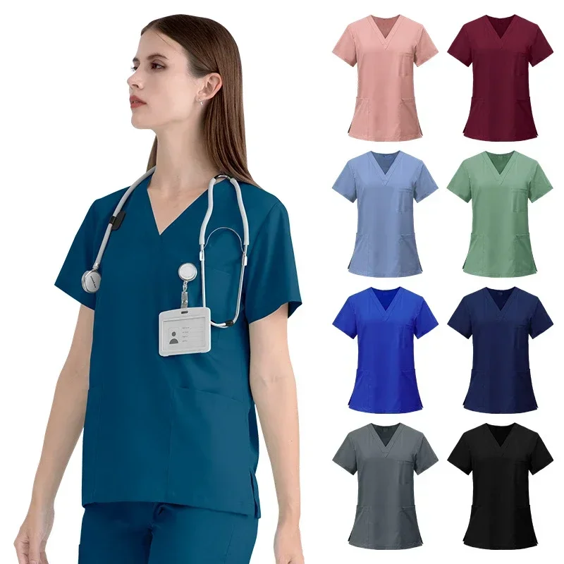 Wholesale Operating Room Medical Uniform Scrubs Hospital Working Scrubs Set Medical Supplies Nurse Dental Surgery Suit Workwear