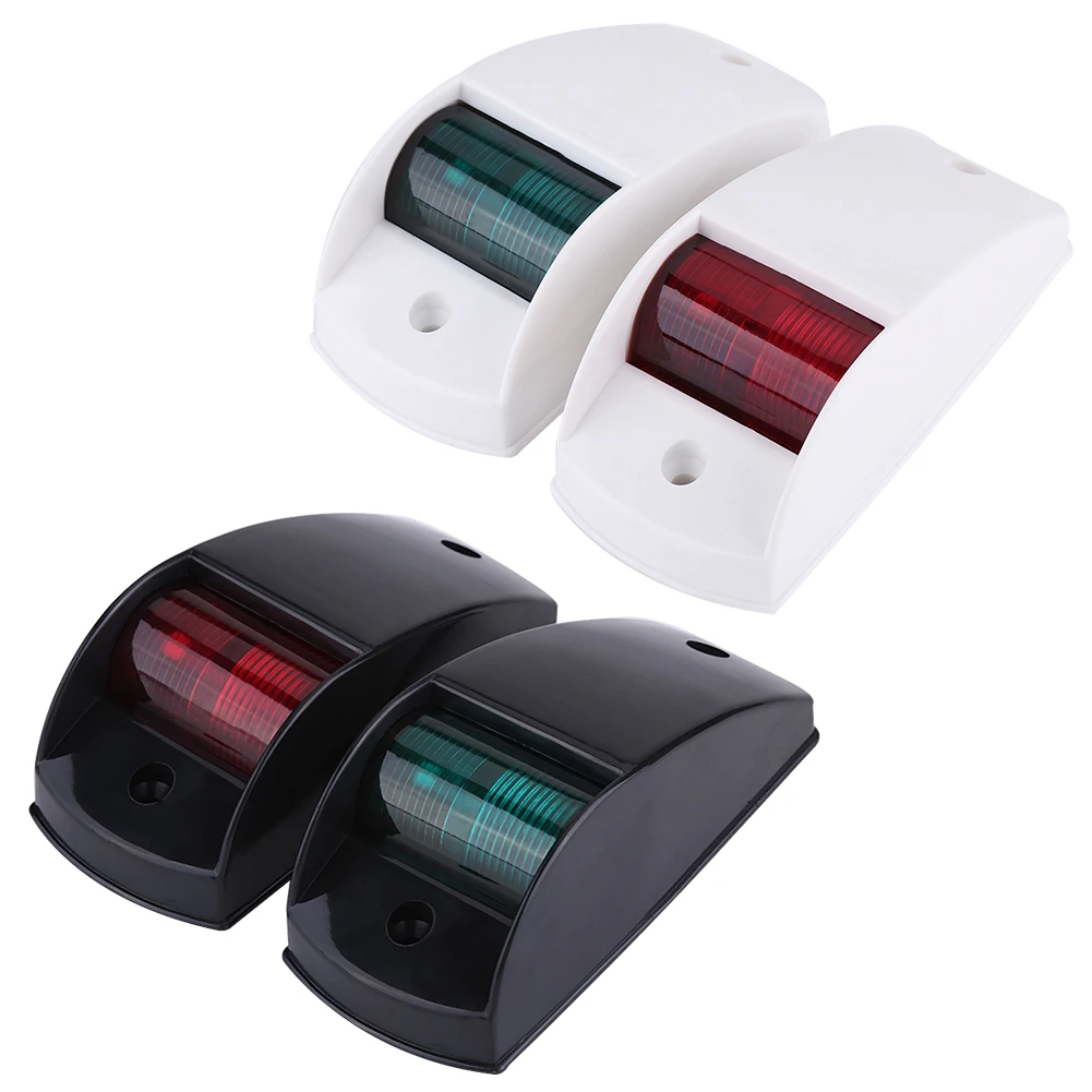 

1 Pair 12V Red & Green Navigation Signal Bulb Lights Lamp for Marine Boat Yacht