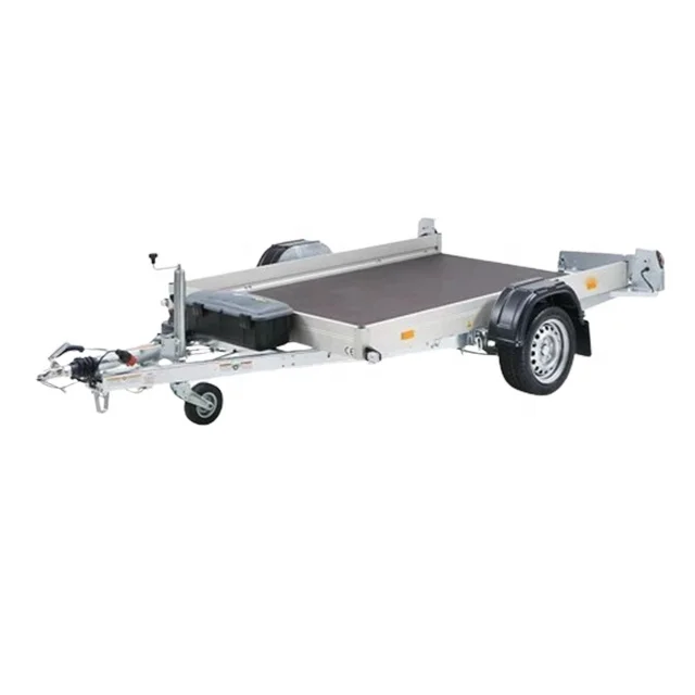 Customizable 1/2/3 Seat Motorcycle Trailer Hydraulic ATV Dump Transport Trailer