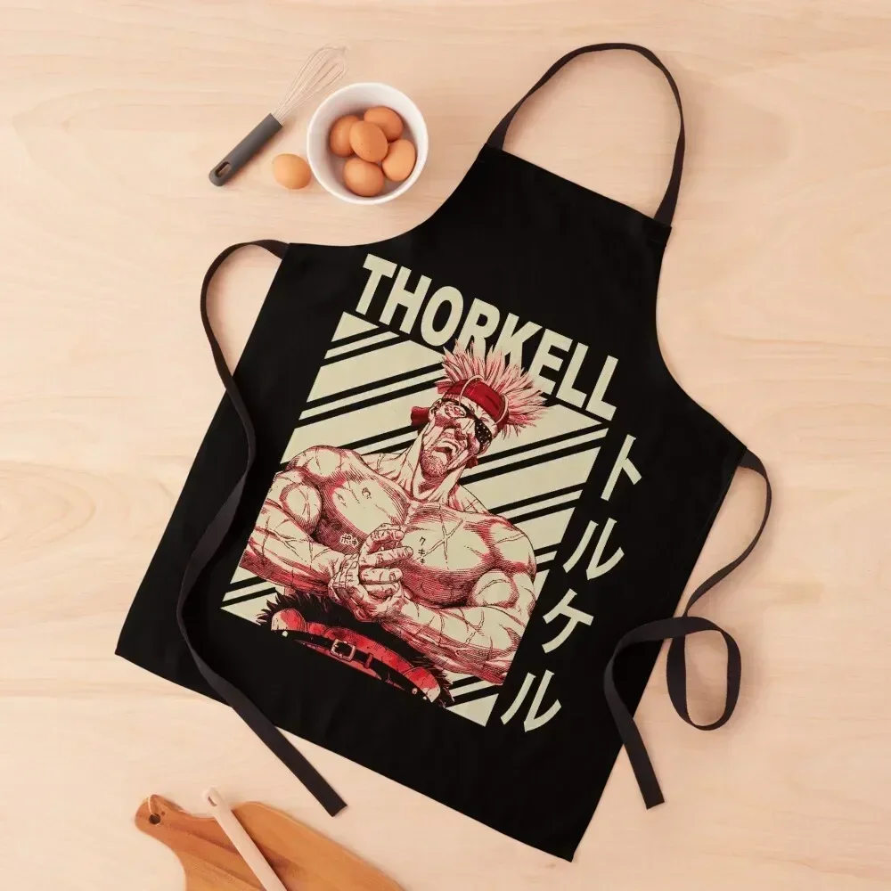 

Thorkell the Tall - Vintage Art Apron christmas decoration House Things For Home And Kitchen barber uniform Camping Apron